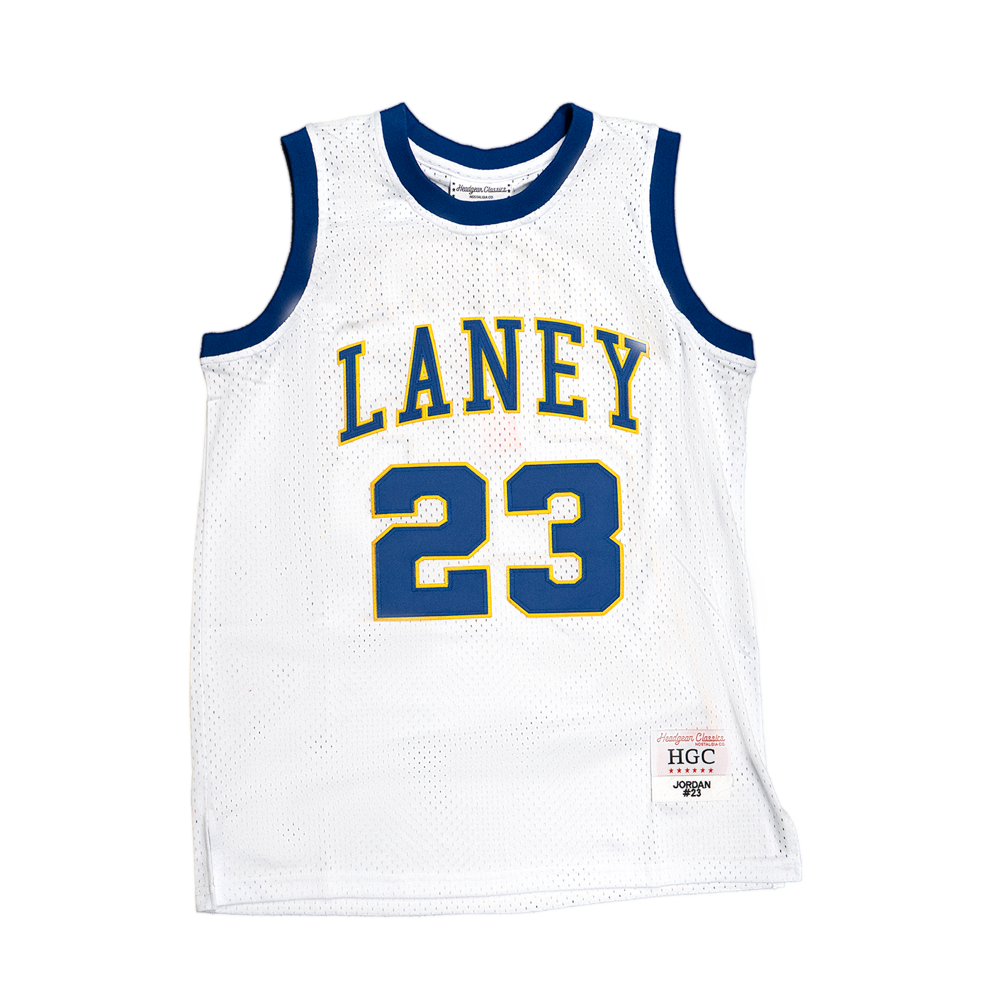 MICHAEL JORDAN LANEY HIGH SCHOOL BASKETBALL JERSEY (WHITE)