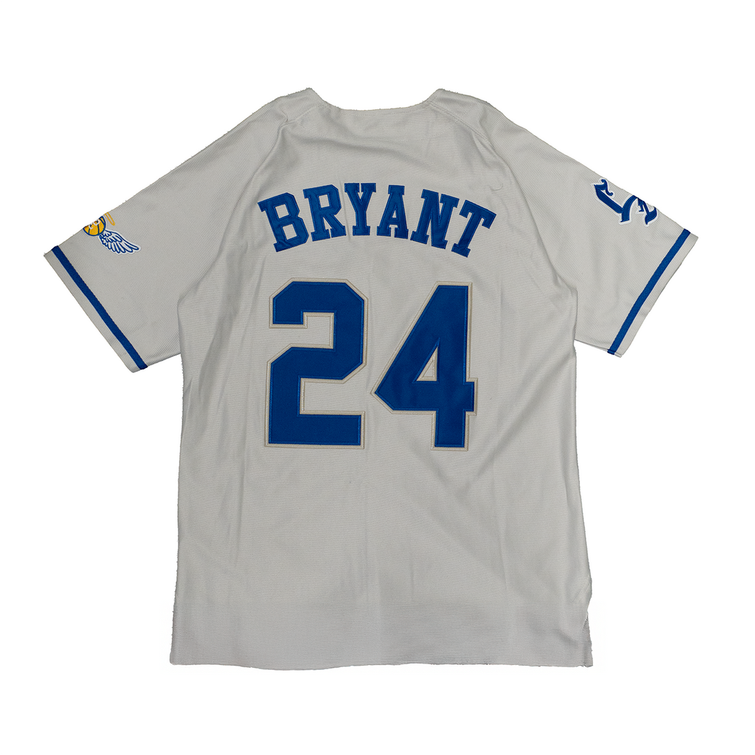 LEGEND KOBE BRYANT GOAT BUTTON DOWN BASEBALL JERSEY (CREAM)