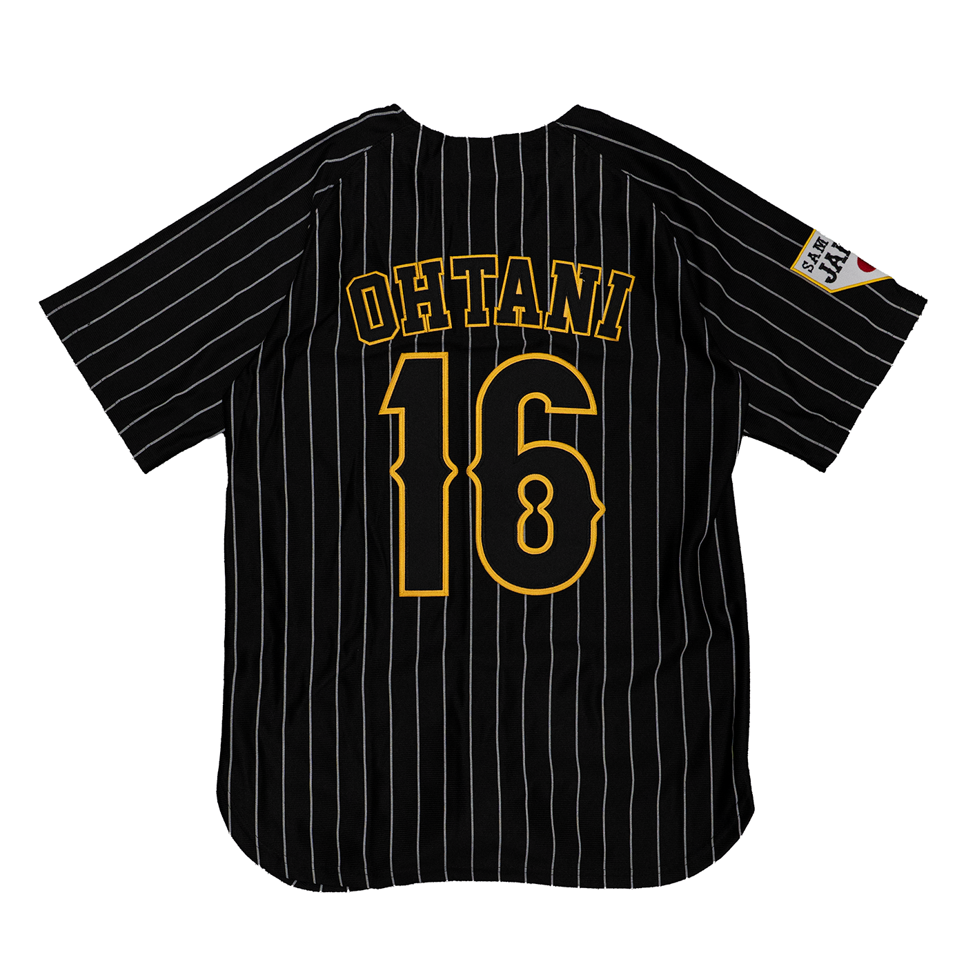 JAPAN NATIONAL BASEBALL OHTANI BUTTON DOWN JERSEY (BLACK)