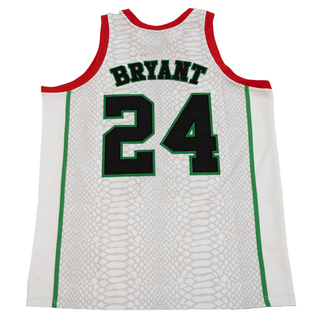 KOBE BRYANT THE GRINCH MAMBA BASKETBALL JERSEY (WHITE)