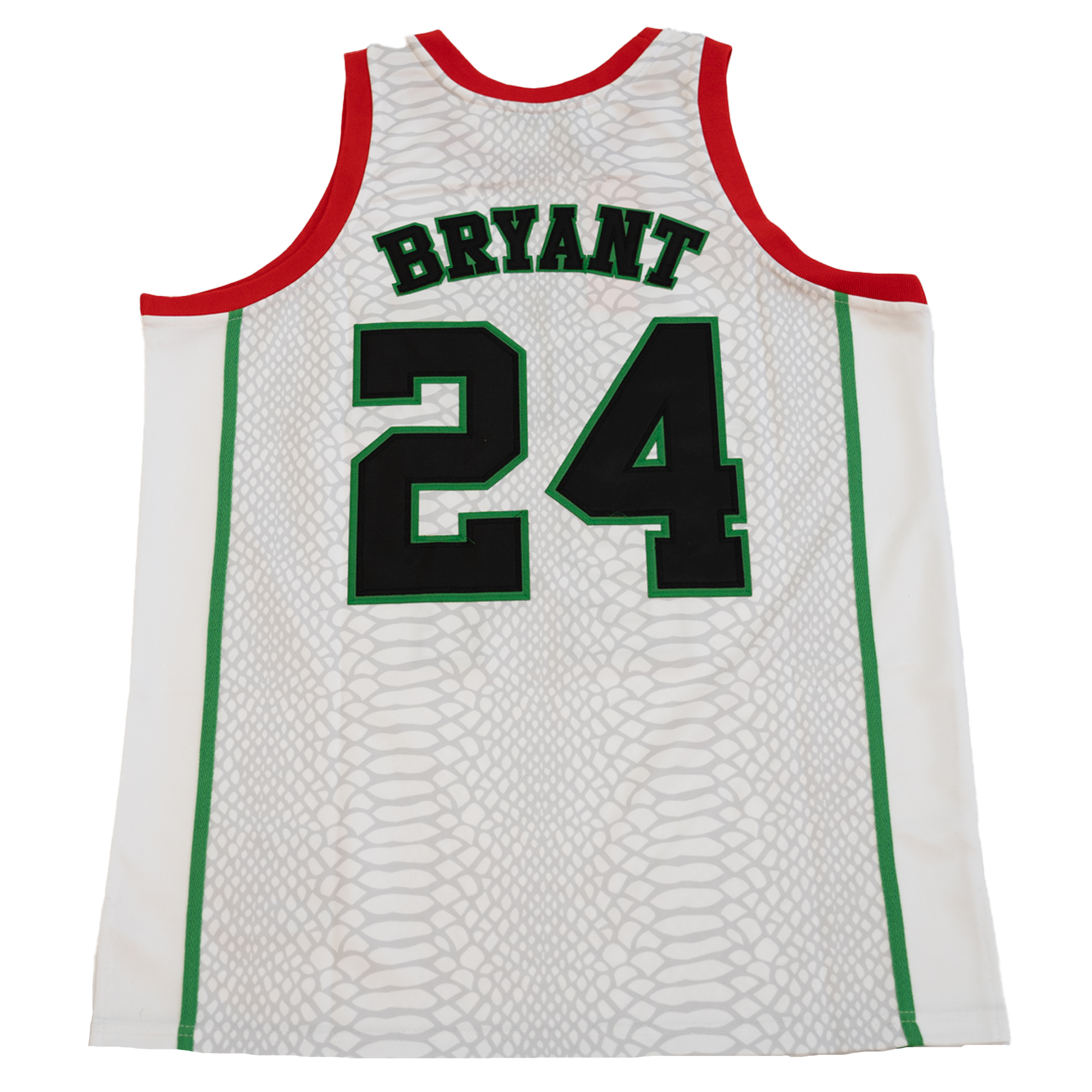 KOBE BRYANT THE GRINCH MAMBA BASKETBALL JERSEY (WHITE)