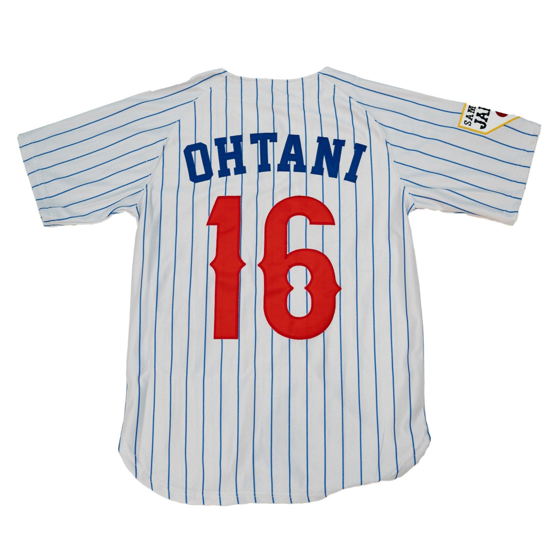 JAPAN NATIONAL BASEBALL OHTANI LA BUTTON DOWN JERSEY (WHITE)