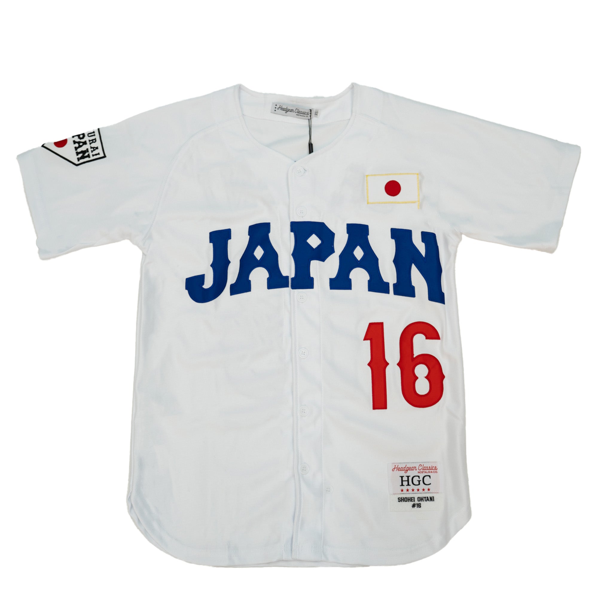 LOS ANGELES JAPAN OHTANI BUTTON DOWN JERSEY (WHITE)
