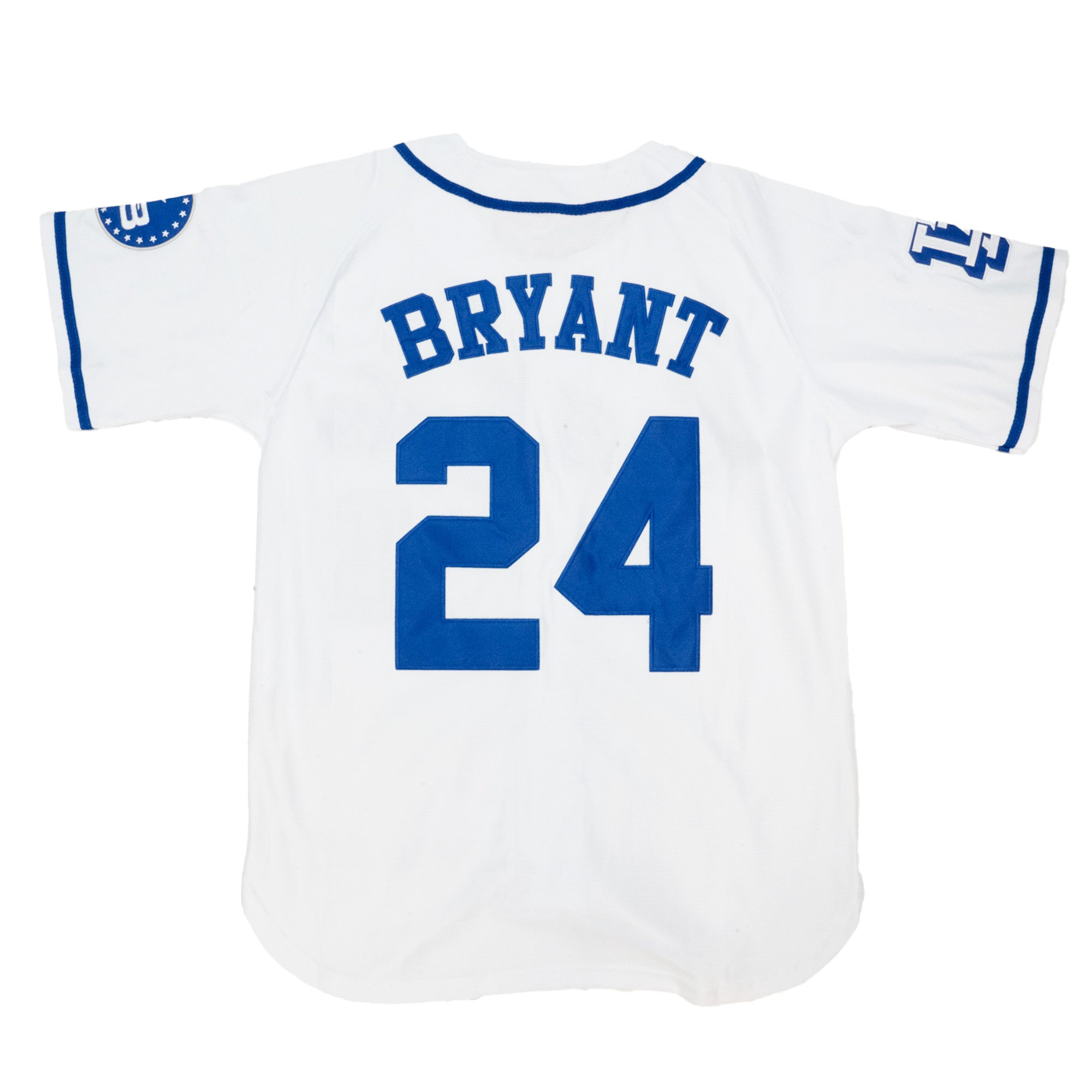 LOS ANGELES KOBE BRYANT BUTTON DOWN JERSEY (WHITE)