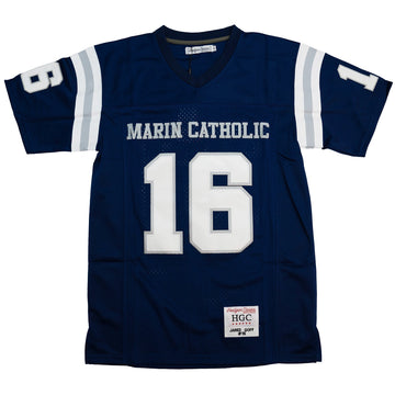 JARED GOFF MARIN CATHOLIC HIGH SCHOOL FOOTBALL JERSEY (NAVY)
