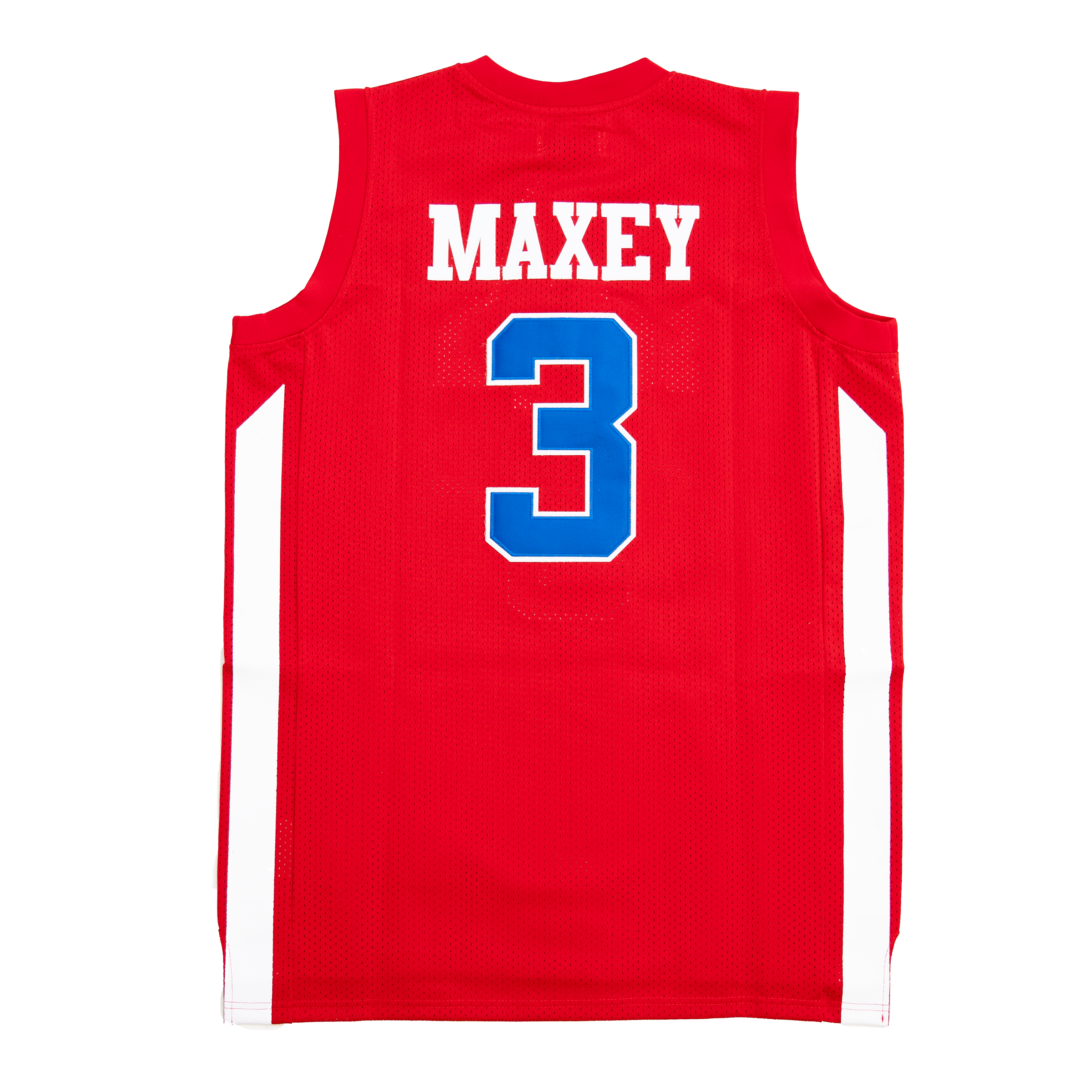 TYRESE MAXEY HIGH SCHOOL BASKETBALL JERSEY (RED)