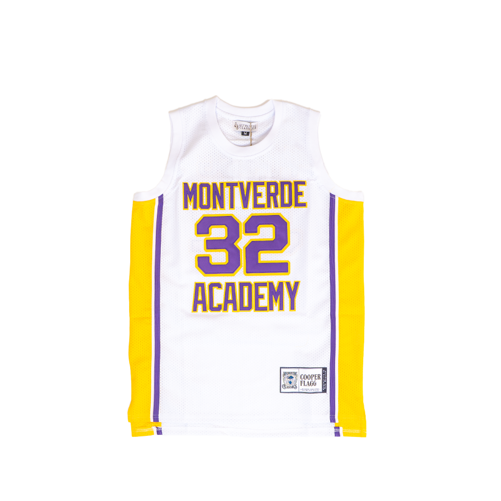 COOPER FLAGG MONTVERDE ACADEMY BASKETBALL JERSEY (WHITE)