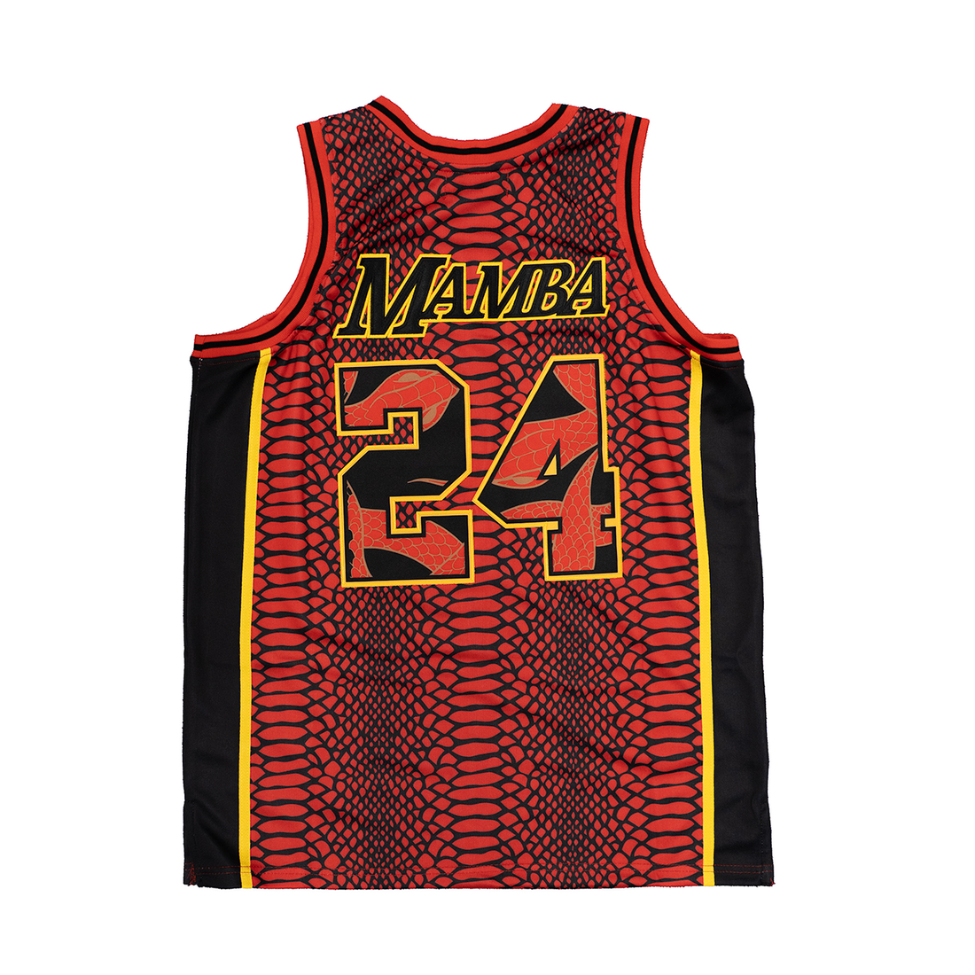 KOBE BRYANT YEAR OF THE MAMBA UNIVERSITY BASKETBALL JERSEY (RED)