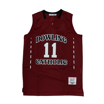 CAITLIN CLARK HIGH SCHOOL BASKETBALL JERSEY (MAROON)