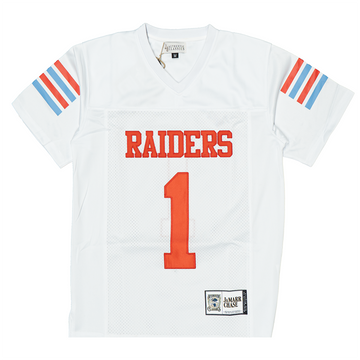 JA MARR CHASE RAIDERS HIGH SCHOOL FOOTBALL JERSEY (WHITE)