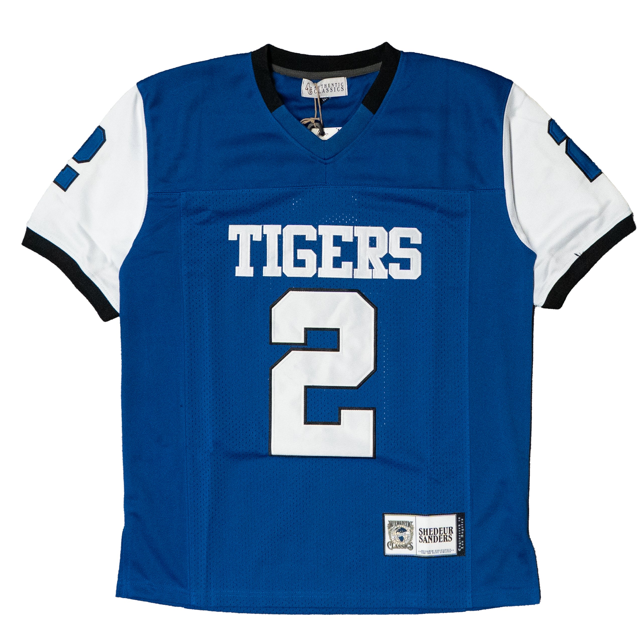 SHEDEUR SANDERS HIGH SCHOOL FOOTBALL JERSEY (ROYAL BLUE)
