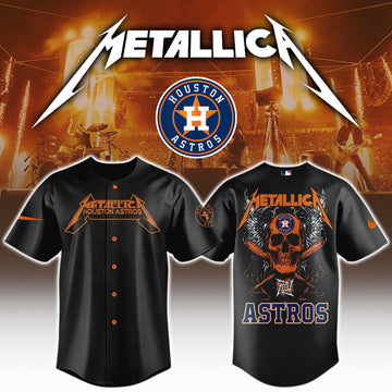 Houston Astros MLB Metallica Jersey