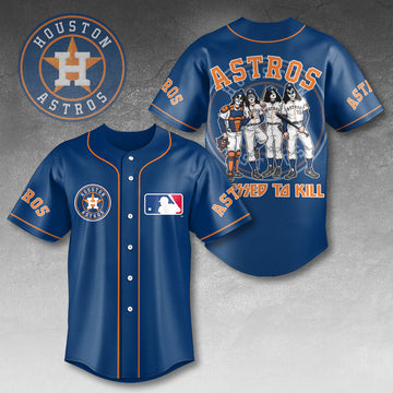 Houston Astros x KISS Baseball Jersey