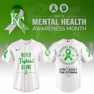 Kansas City Royals Mental Health Awareness Week Jersey