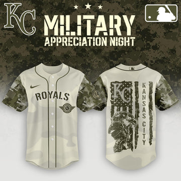 Kansas City Royals Armed Forces Day Jersey
