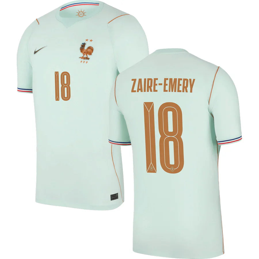 Men’s #18 Zaire-Emery 2026 World Cup France Jersey