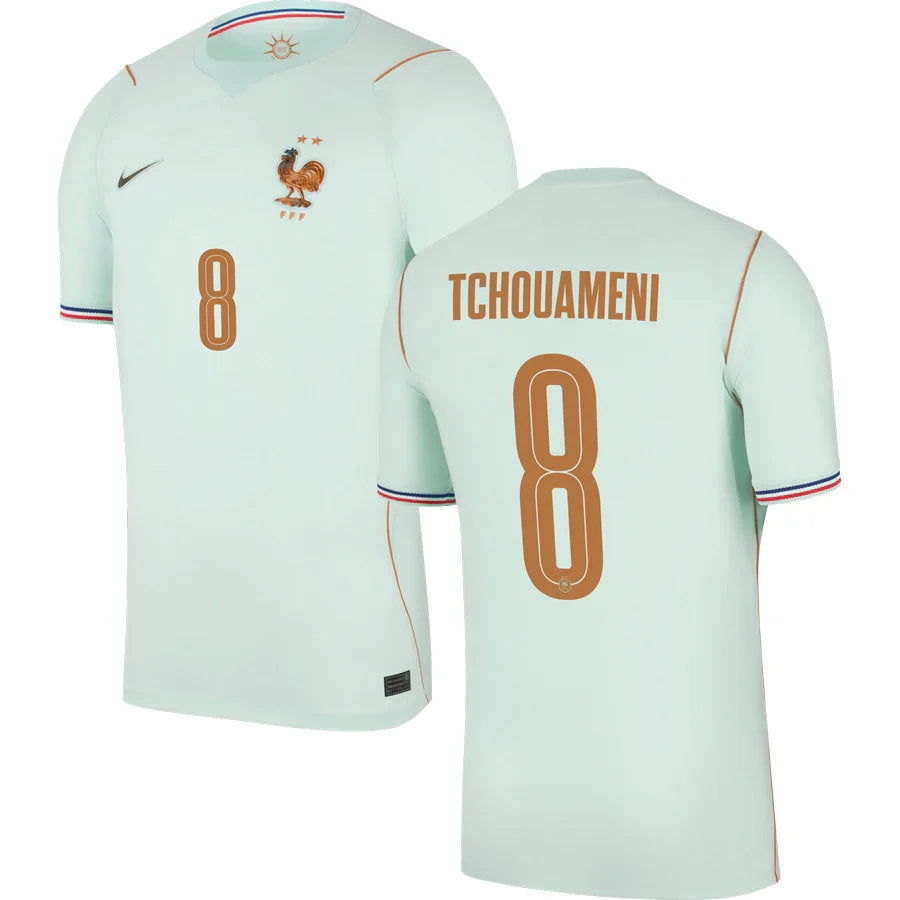 Men’s #8 Tchouameni 2026 World Cup France Jersey