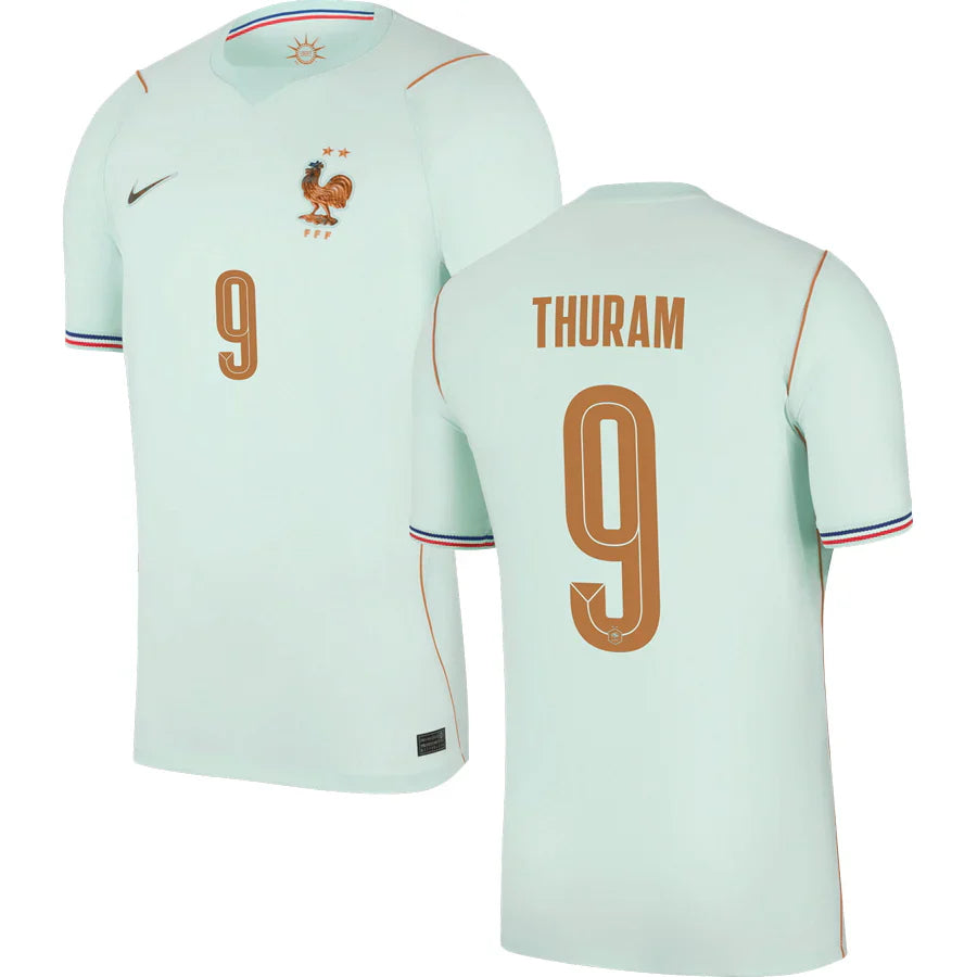 Men’s #9 Thuram 2026 World Cup France Jersey