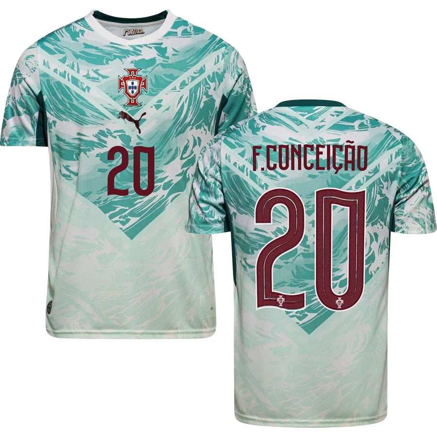 Men’s #20 F.Conceicao 2026 World Cup Portugal Jersey