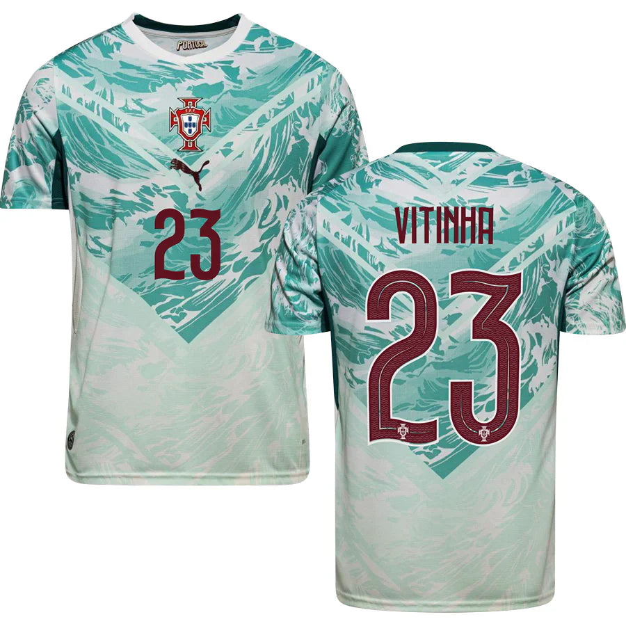 Men’s #23 Vitinha 2026 World Cup Portugal Jersey