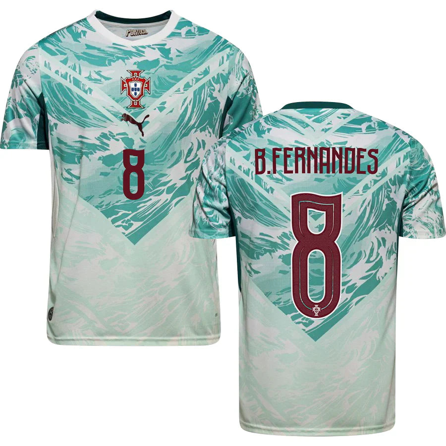 Men’s #8 B.Fernandes2026 World Cup Portugal Jersey
