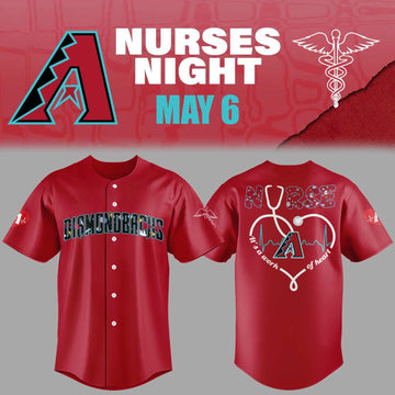Limited Edition Diamondbacks Nurses Night Jersey