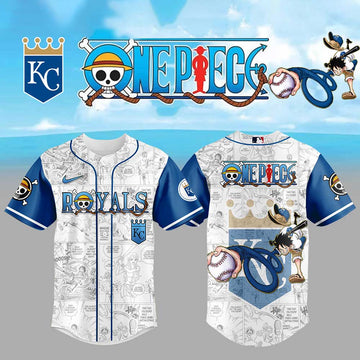 Limited Edition Kansas City Royals One Piece Night Game Jersey
