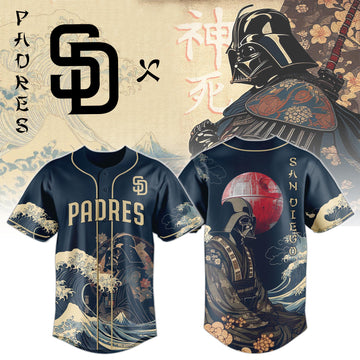 Lord Darth Vader San Diego Padres Japan Edition Jersey
