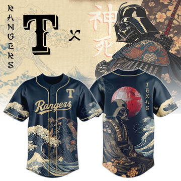 Lord Darth Vader Texas Rangers Japan Edition Jersey