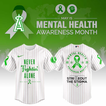 Los Angeles Angels Mental Health Awareness Week Jersey