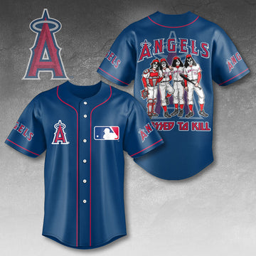 Los Angeles Angels x KISS Baseball Jersey