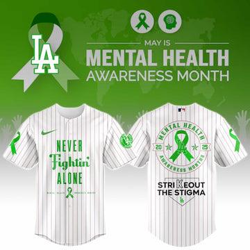 Los Angeles Dodgers Mental Health Awareness Week Jersey