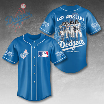 Los Angeles Dodgers x KISS Baseball Jersey