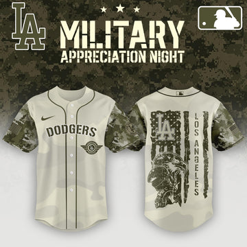 Los Angeles Dodgers Armed Forces Day Jersey
