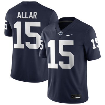 Men’s Penn State #15 Drew Allar Football Jersey