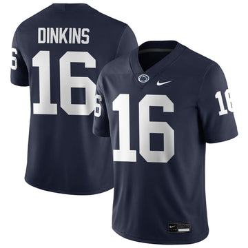 Men’s Penn State #16 Khalil Dinkins Football Jersey