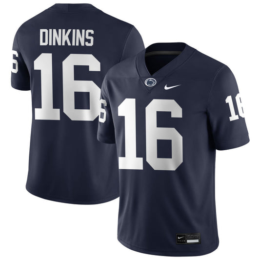 Men’s Penn State #16 Khalil Dinkins Football Jersey