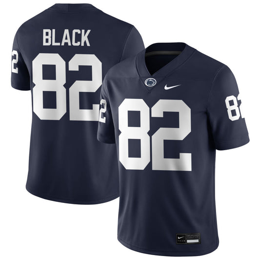 Men’s Penn State #82 Ethan Black Football Jersey