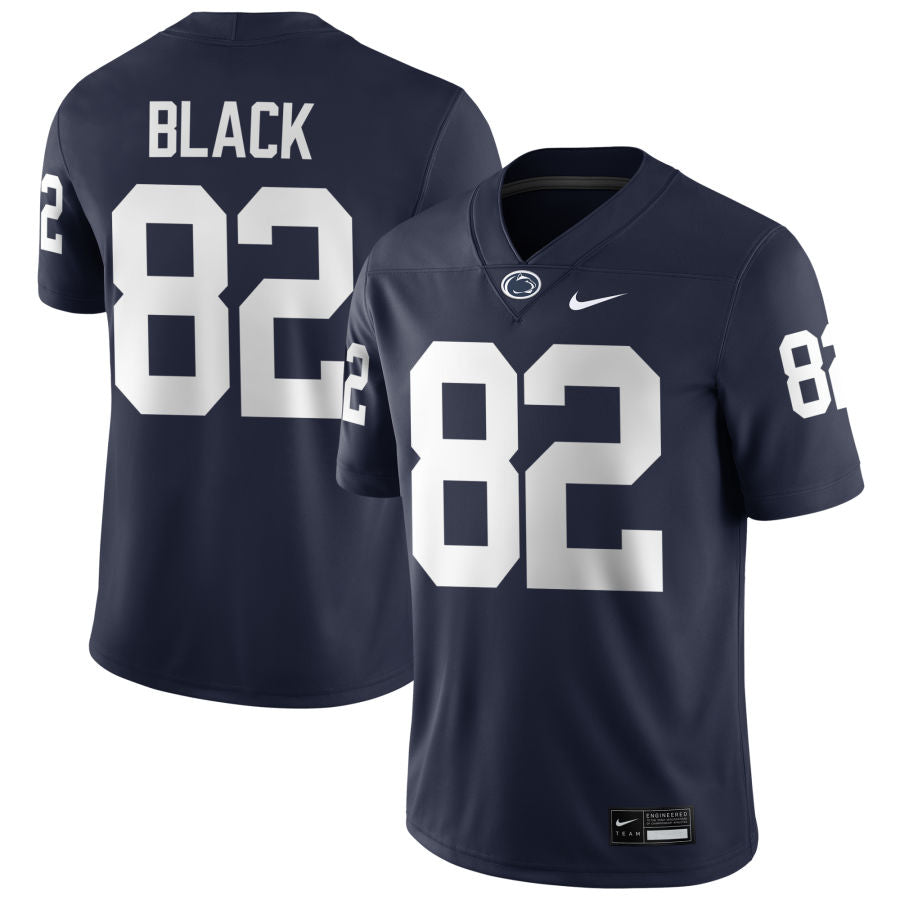 Men’s Penn State #82 Ethan Black Football Jersey