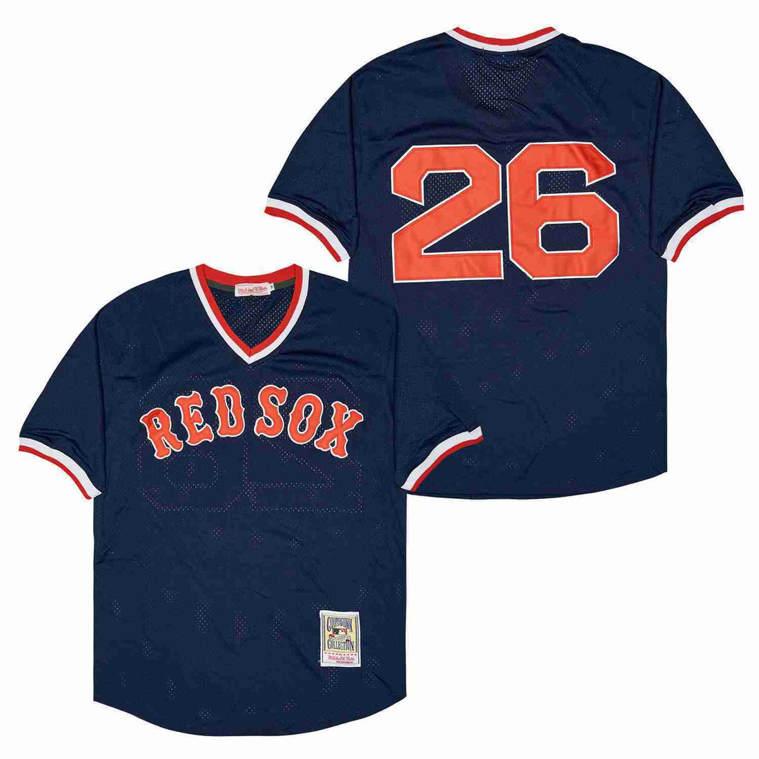 Men's #26 Wade Boggs Boston Red Sox Baseball Jersey