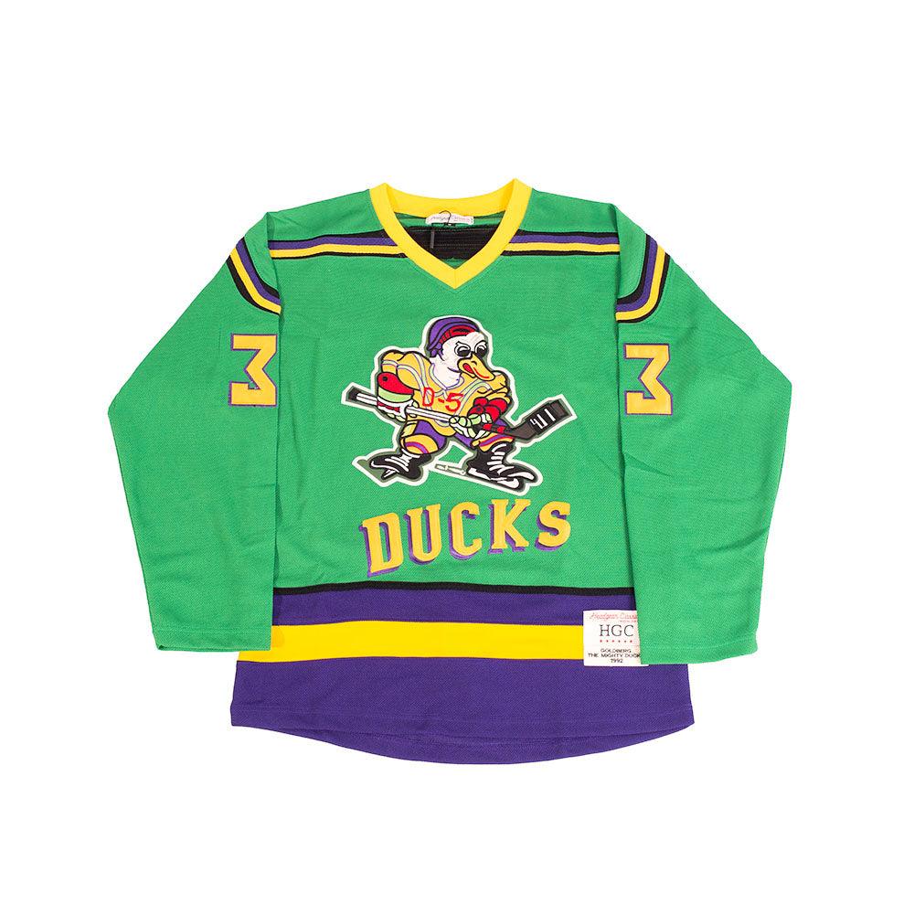 MIGHTY DUCKS GOLDBERG HOCKEY JERSEY (GREEN)