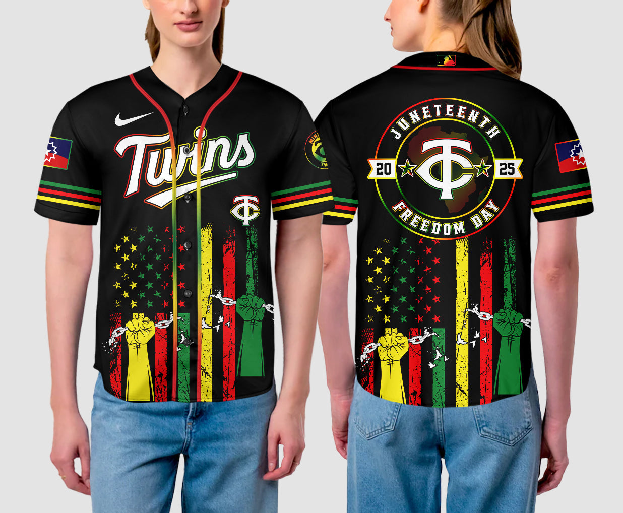 Minnesota Twins Juneteenth Day Jersey