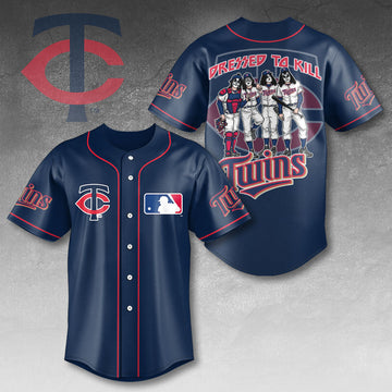 Minnesota Twins x KISS Baseball Jersey