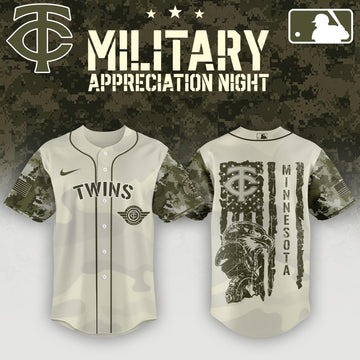 Minnesota Twins Armed Forces Day Jersey