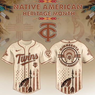 Minnesota Twins Native American Heritage Month Jersey