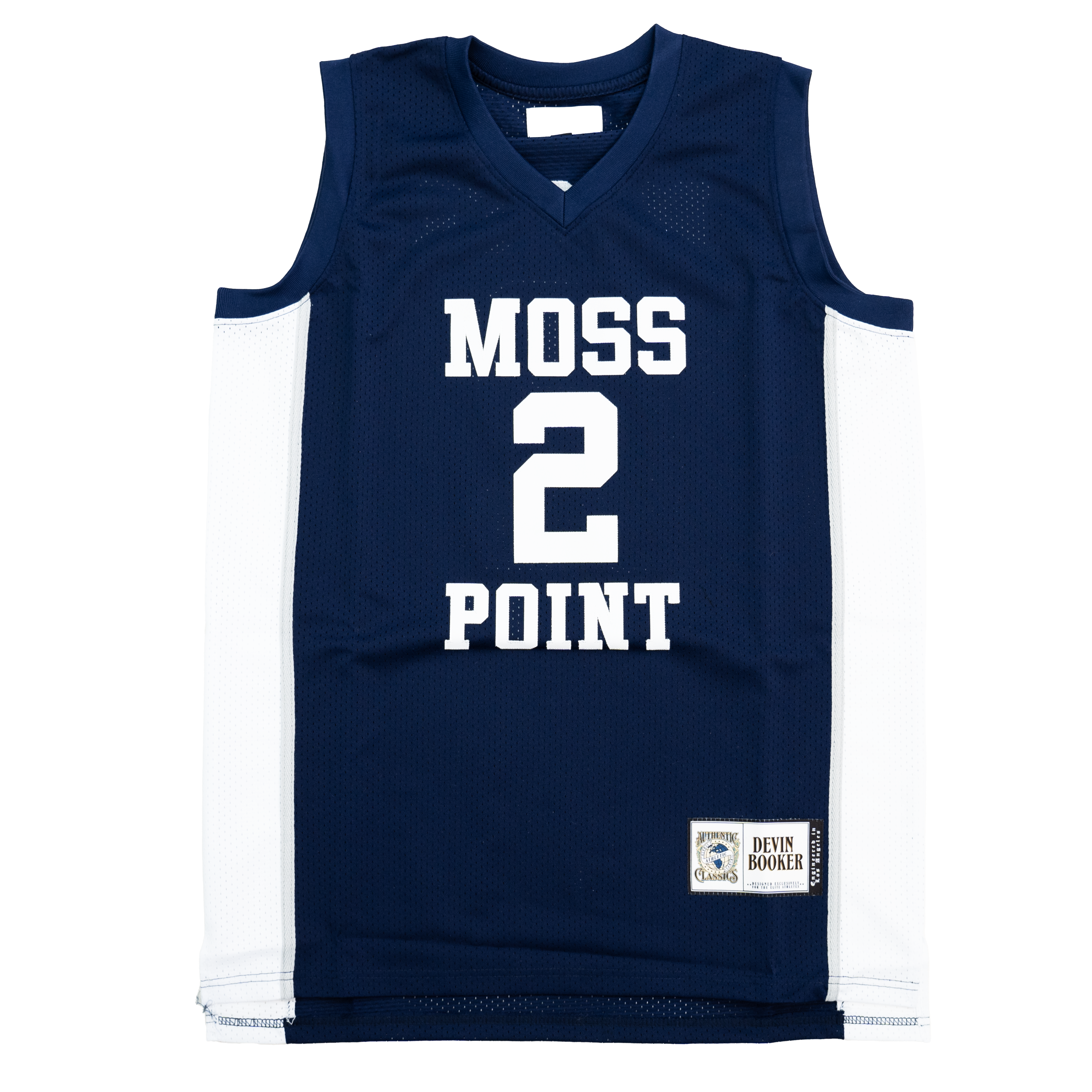 DEVIN BOOKER MOSS POINT HIGH SCHOOL AUTHENTIC BASKETBALL JERSEY