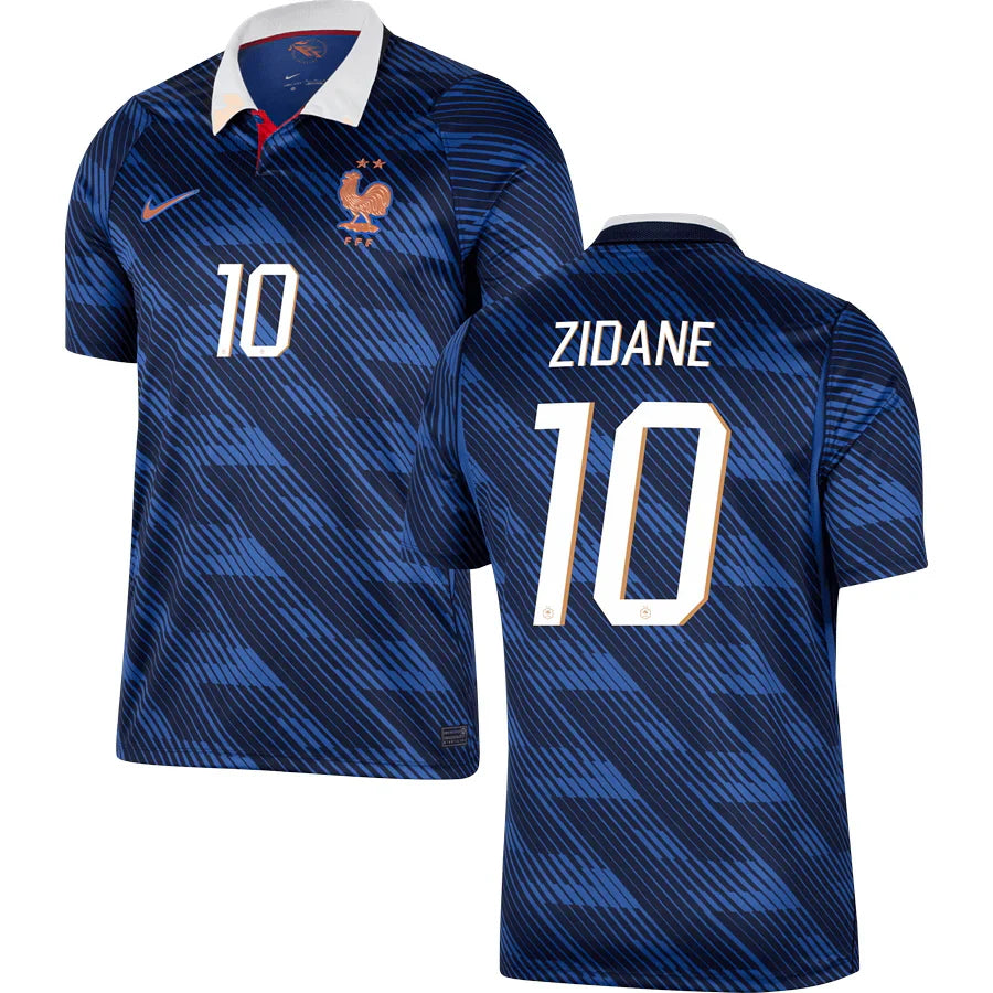 Men’s #10 Zinédine Zidane 2026 World Cup France Jersey
