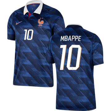 Men’s #10 Kylian Mbappe  2026 World Cup France Jersey