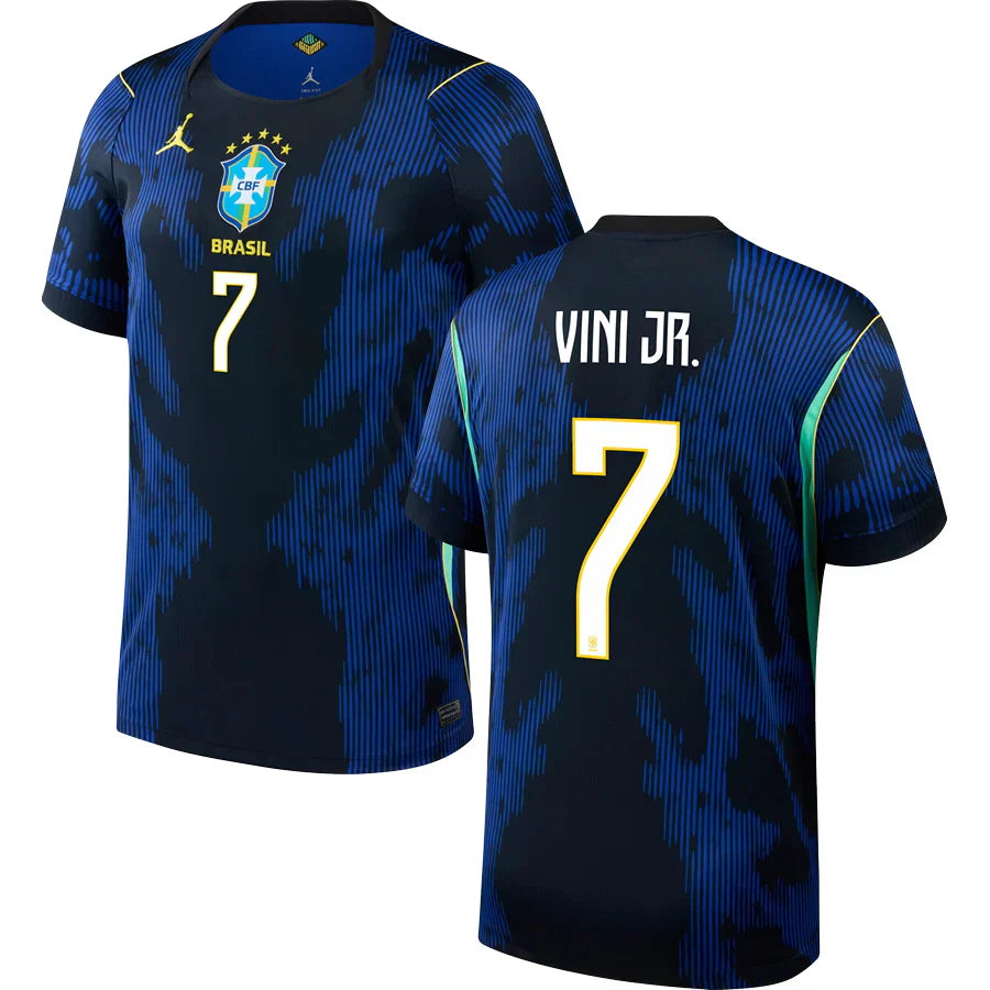 Men’s # 7 Vinícius Júnior 2026  World Cup Brazil Jersey