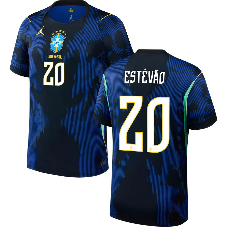 Men’s # 20 Estêvão Willian 2026  World Cup Brazil Jersey